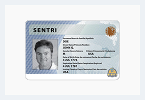 Tarjeta SENTRI